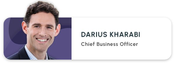 Darius Kharbi Chief Business Officer